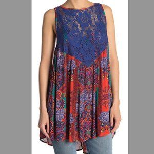 Free People - Count Me In Trapeze blouse - S